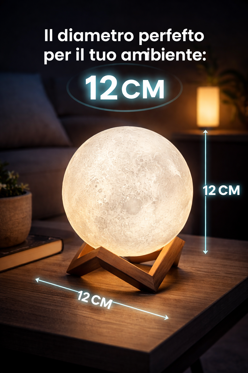 Lampada Lunare zenvio