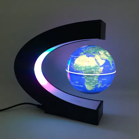 Globo Terrestre Levitante Magnetico LED - Decorazione Scrivania Fluttuante