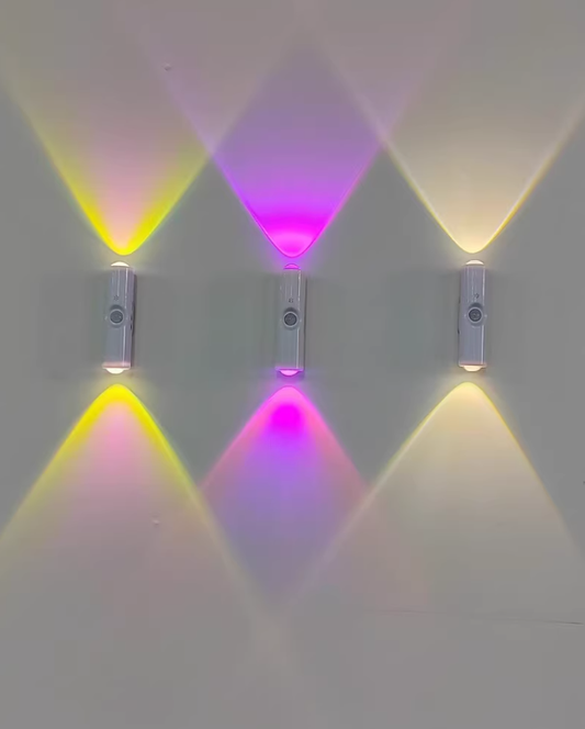 Luce LED Ricaricabile con Sensore di Movimento - RGB Magnetica