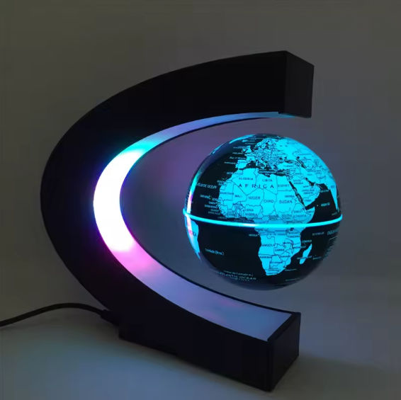 Globo Terrestre Levitante Magnetico LED - Decorazione Scrivania Fluttuante