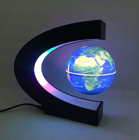 Globo Terrestre Levitante Magnetico LED - Decorazione Scrivania Fluttuante